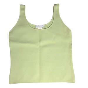 House of Harlow 1960 Lime Green Cropped Tank Top size Small